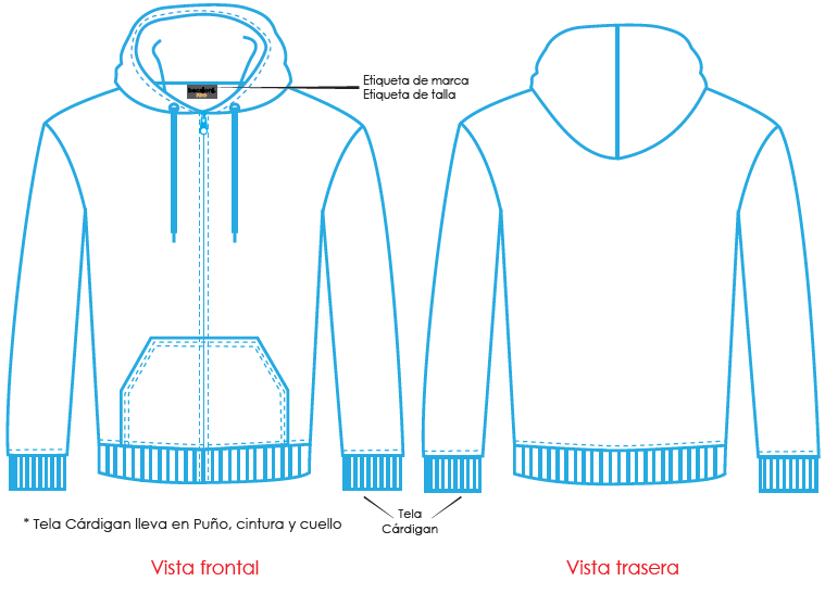 Sudadera Con Capucha Y Cierre