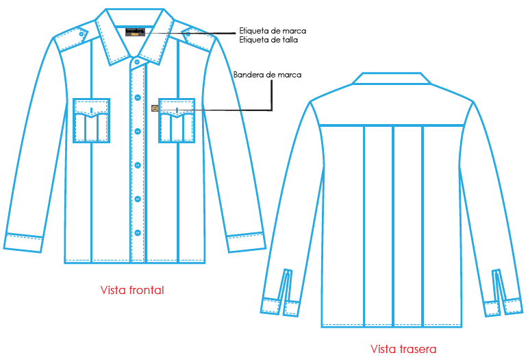 Camisola seguridad manga larga