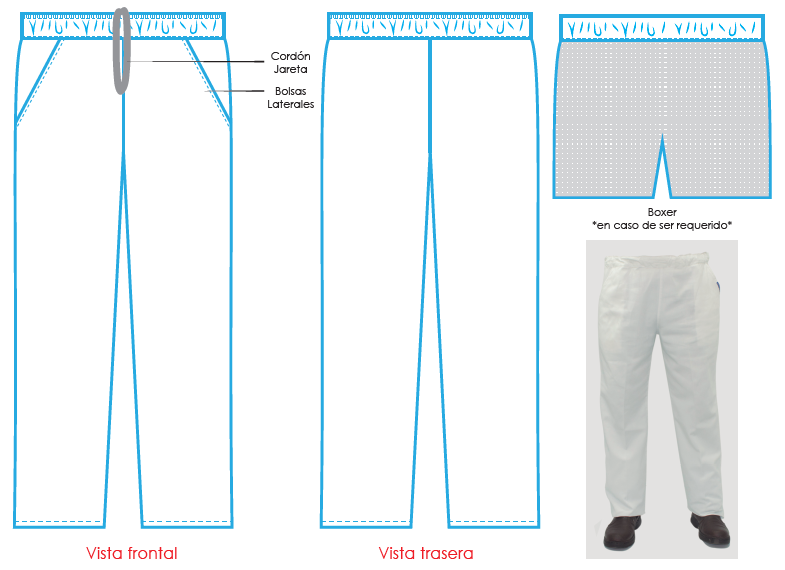 Pantalón Jareta Con Boxer