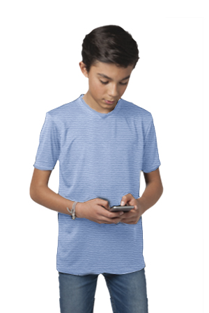 Playera juvenil cr 3541b