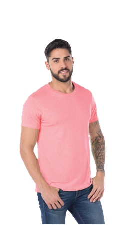 Playera c/r m/c cab jade/jaspe