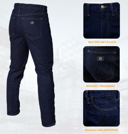 Pantalon denim uwork caballero