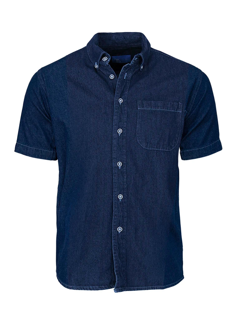 Camisa mezclilla caballero bibo mc