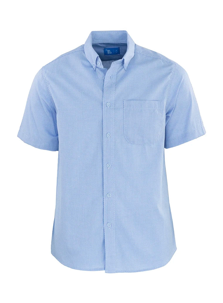 Camisa caballero manga corta lisboa
