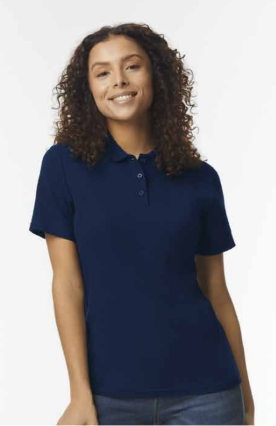 Playera polo pique deportiva dama