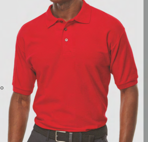 Playera polo caballero deportiva ring spun