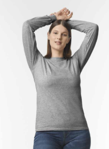 Playera adulto cr manga larga gildan 5400