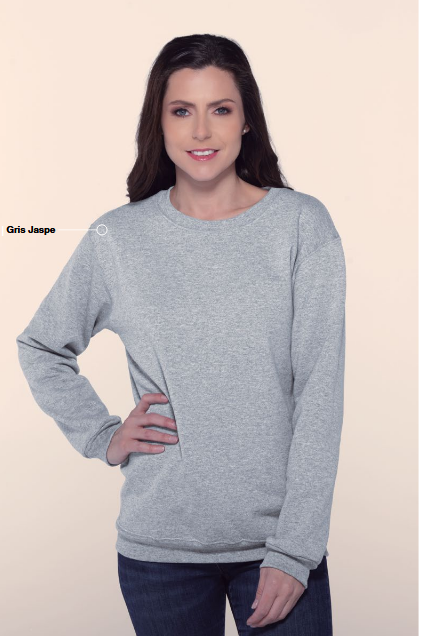 Sudadera cuello redondo para adultos