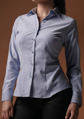 Blusa dama oxford flex